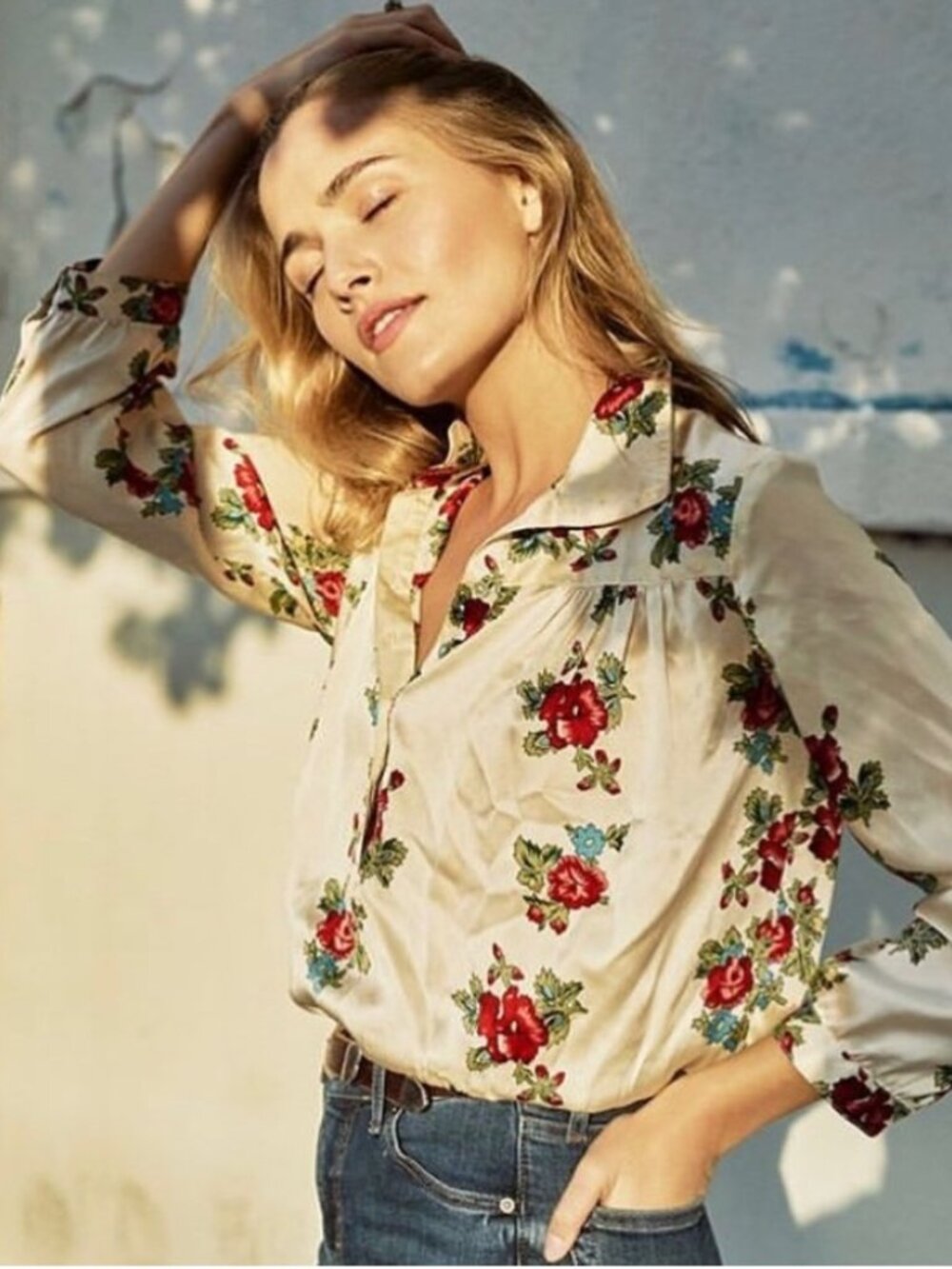 ISO Horses Atelier Russian Flower Blouse